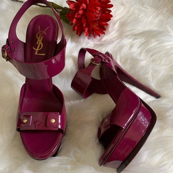 YSL Saint Laurent Tribute 40EU/10 or 9-9.5 Stilettos - Picture 1 of 13